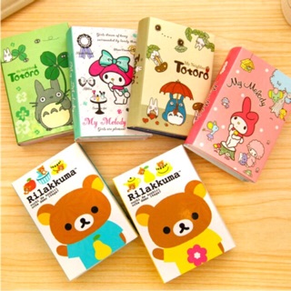 Post it totoro rilakkuma my melody โพสอิทโตโตโร่ มายเมโลดี้ ริละคุมะ