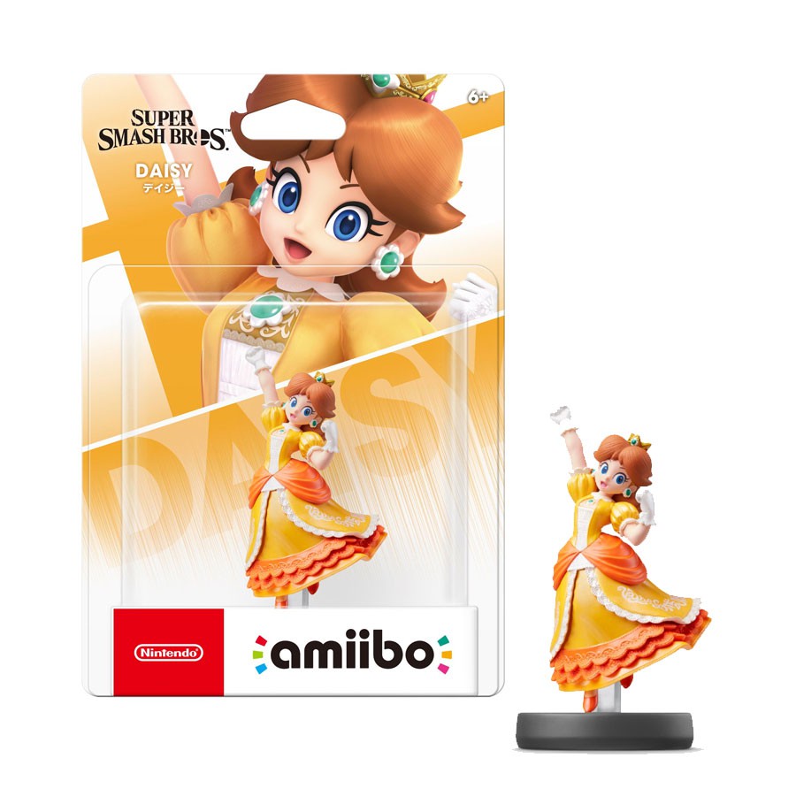 [พรีออเดอร์]Amiibo: ตุ๊กตา Amiibo - Daisy Orange Princess (JP LOT)