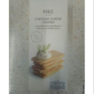 M&amp;S Cheddar Cheese Crispies100g.