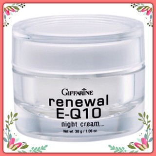 ⚡️ส่งฟรี⚡️ครีมบำรุงผิวหน้า รีนิวเวิล อี คิวเทน ไนท์ ครีม Renewal E-Q10 Night Cream