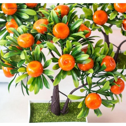 ต้นส้มมงคล ต้นส้มปลอม (พร้อมส่ง) (ต้นส้มไทรใหญ่ ลูกใหญ่พร้อมกระถาง) ต้นส้มประดิษฐ์ ต้นส้มรับตรุษจีน ต้นส้มตกแต่ง บ้าน