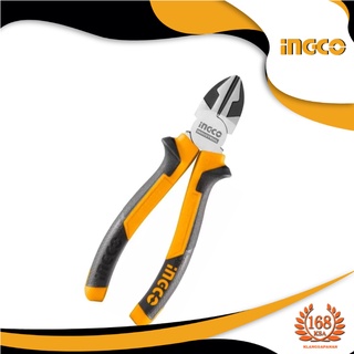 INGCO HDCP28168 คีมตัดปากเฉียง คีมปากตัดเฉียง 6 นิ้ว (160 มม.) Diagonal Cutting Pliers 6" (160 mm)