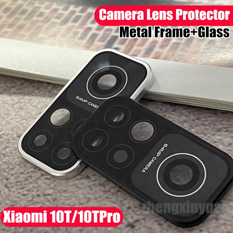 ฟิล์มกล้อง ฟิล์มวงแหวน Xiaomi Mi 10T Pro 10TPro Mi10T Xiaomi 10T Pro วงแหวนโลหะเลนส์กล้องด้านหลัง ฝา