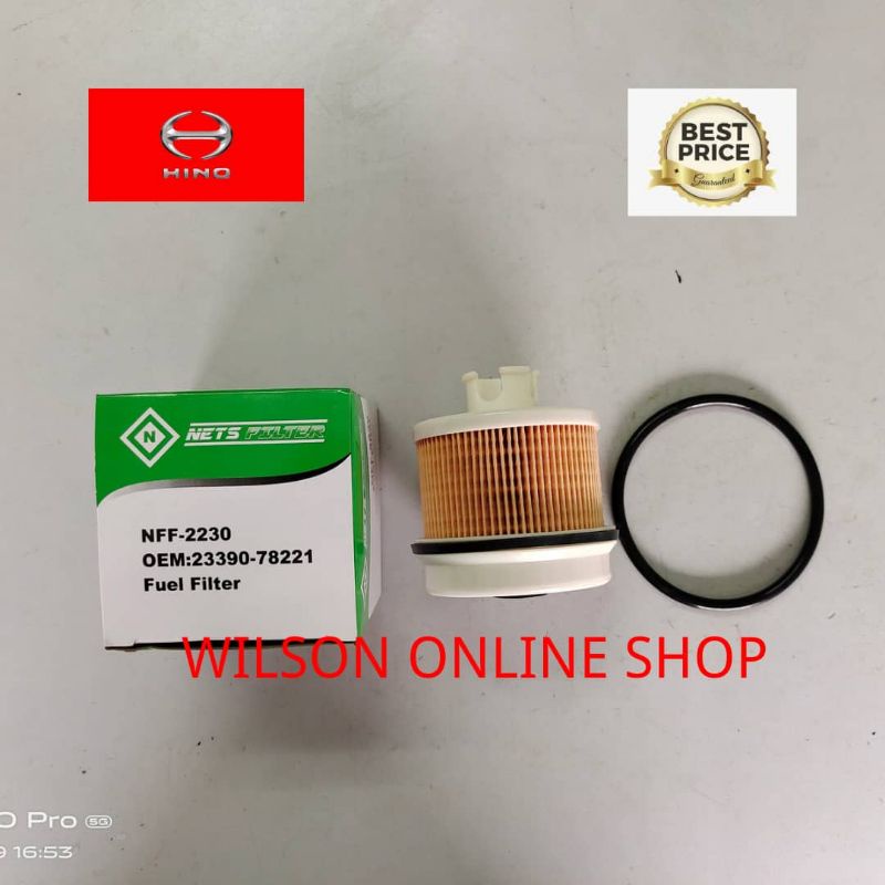 Hino Dutro Xzu720,Xzu710,Wu300 Diesel/Feel filter 23390-78221/20 Random Brand (NFF-2230)