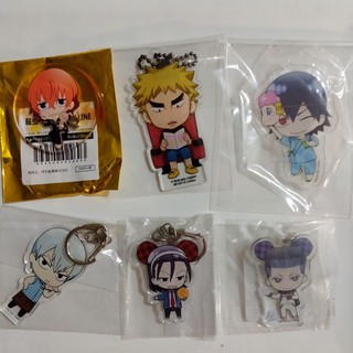 JAPAN YOWAMUSHI PEDAL ACRYLIC STRAP พวงกุญแจ อะคริลิก อนิเมะ โอตาคุน่องเหล็ก