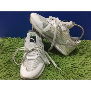 ‼️PUMA size 37 ยาว 23 cm‼️ รองเท้าวิ่ง ผ้าใบ แบรนด์แท้ เพื่อสุขภาพ รองเท้ามือสอง