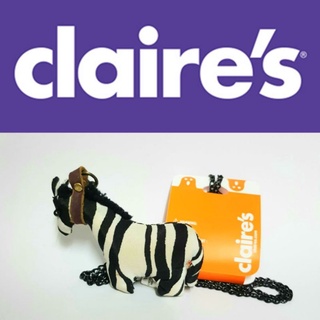 claires สร้อยคอ ม้าลาย zebra necklace