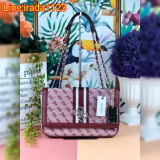 Guess Logo city Handbag​ ของแท้​ ราคาถูก