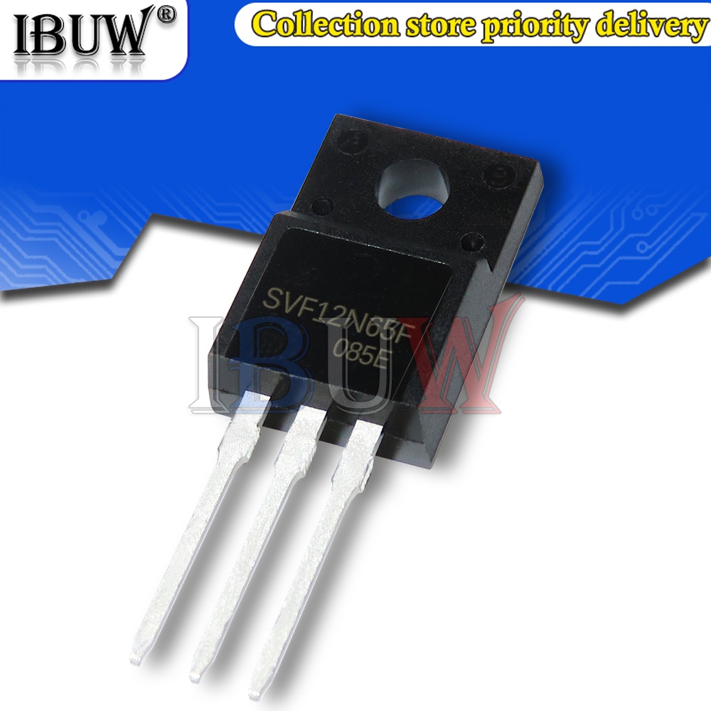 10PCS SVF4N65F SVF7N65F SVF12N65F 4N65F 7N65F 12N65F TO-220F TO220F SVF4N65 SVF7N65 SVF12N65 ทรานซิส