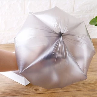 Goody Home ถุงขยะไม่มีหูหิ้ว ขนาด 45*50 Cm. สีสันสวยหวาน บางแต่เหนียว จำหน่ายเป็น แพค แพคละ 5 ม้วน