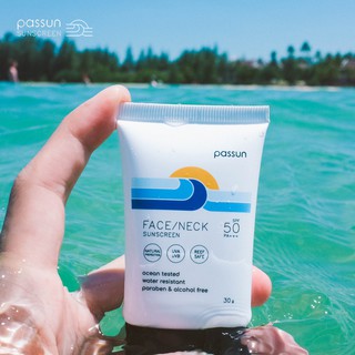 ครีมกันแดดที่รักทะเล😎🌴☀ PASSUN Face/Neck Sunscreen SPF50, PA+++ กันน้ำ ปะการัง ไม่แพ้ อ่อนโยน