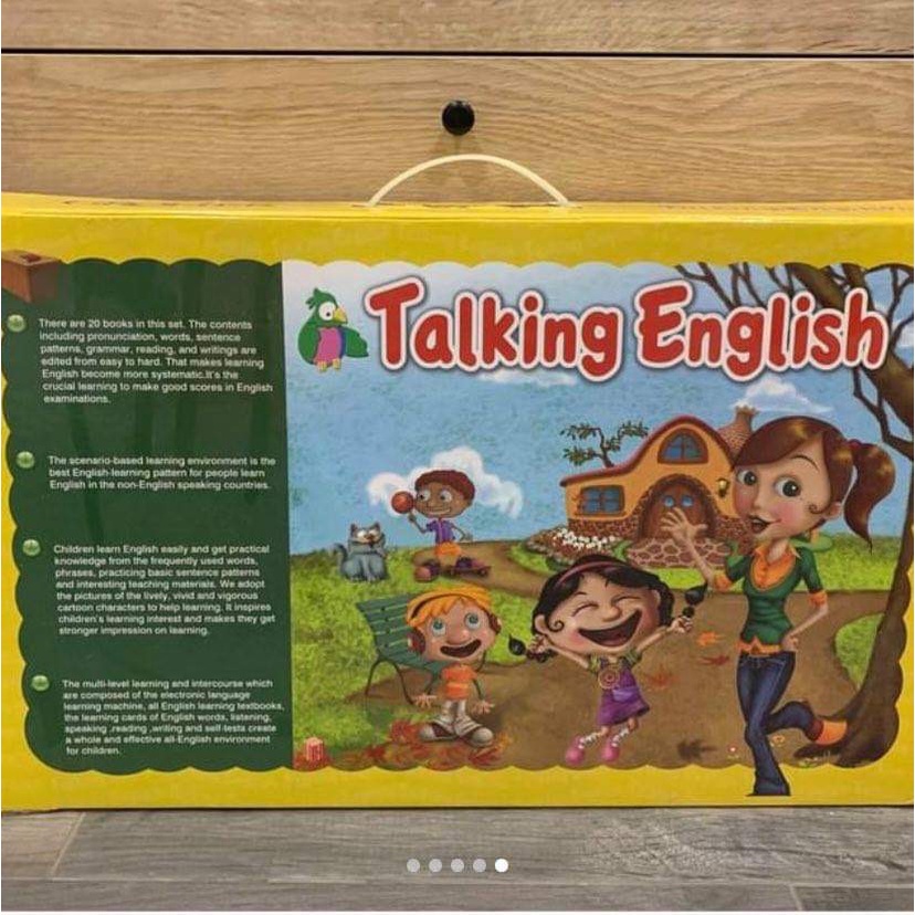 Glolier Talking English ครบชุด 20 เล่ม พร้อมปากกาพูดได้ อ่านได้ มีสาย ชาร์จ สินค้านี้ของลูกสาว (มือสอง)