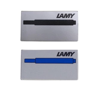 Lamy หมึกเติม T10 สําหรับปากกาหมึกซึม (สีดํา น้ําเงิน แดง) 5 หลอดต่อกล่อง