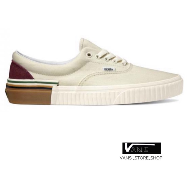 vans gum block white