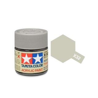 สีสูตรน้ำ TAMIYA X-32 Titanium Silver