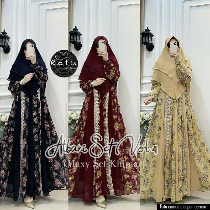 Albania เซ็ต Vol 4 / / Gamis Syari อุปกรณ์เสริมสําหรับรถยนต์