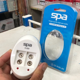 แท่นชาร์จถ่าน 9V Spa S828