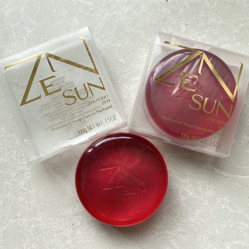 Shiseido Zen Sun Perfumed Soap สบู่น้ำหอมชิเซโด้ 100g.