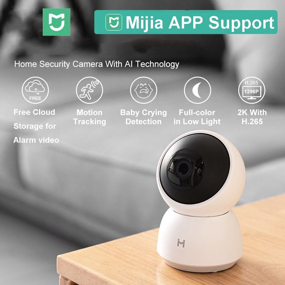 Xiaomi Smart Camera 360 Mi Home Baby Monitor 2K Pro 1296P HD WiFi Video
