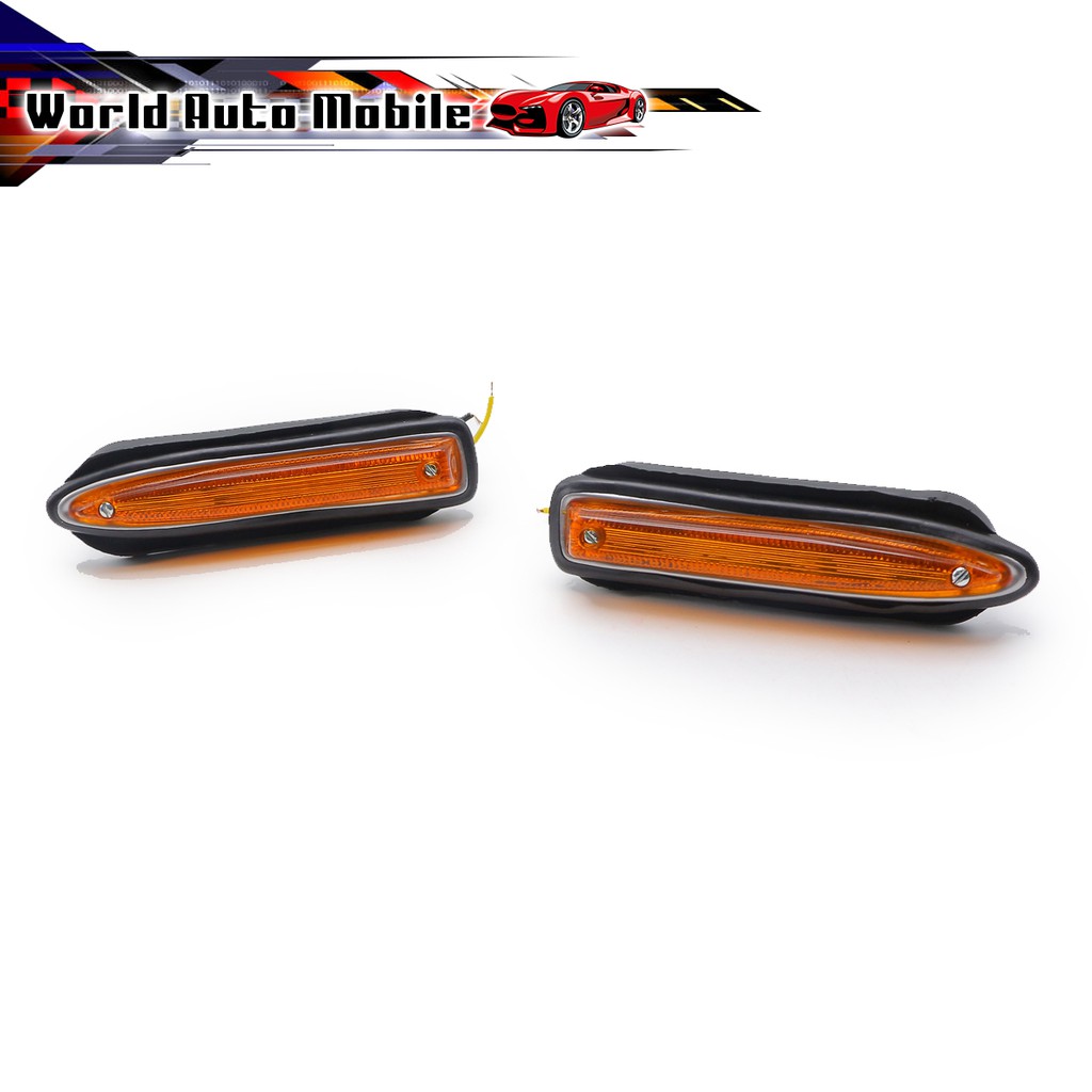 ไฟเลี้ยว ซ้าย+ขวา สีส้ม Datsun,Nissan 510 521 1600 Bluebird SSS ปี 1968 - 1973