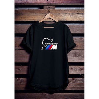 เสื้อยืดผ้าฝ้าย เสื้อยืด พิมพ์ลาย Bmw POWER NURBURGRING Distro สําหรับผู้ชาย และผู้หญิง