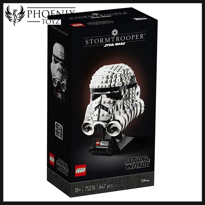 หมวกกันน็อค Lego Star Wars 75276 Stormtrooper