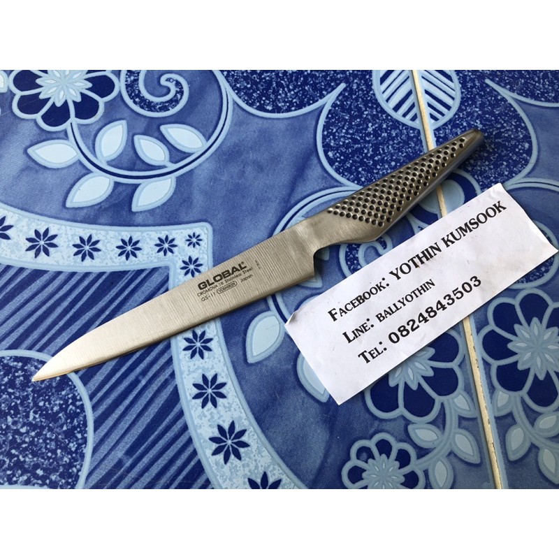 มีดครัว มีดเชฟ มีดคุณภาพสูง มีด GLOBAL GS11 รุ่นเล็ก มีดผลไม้ มีดปอกกระเทียม Paring knife