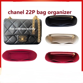 【นุ่มและเบา】ที่จัดระเบียบกระเป๋า chanel 22p shoulder sling bag organiser ที่จัดกระเป๋า   in bag ที่จัดทรง  organizer insert