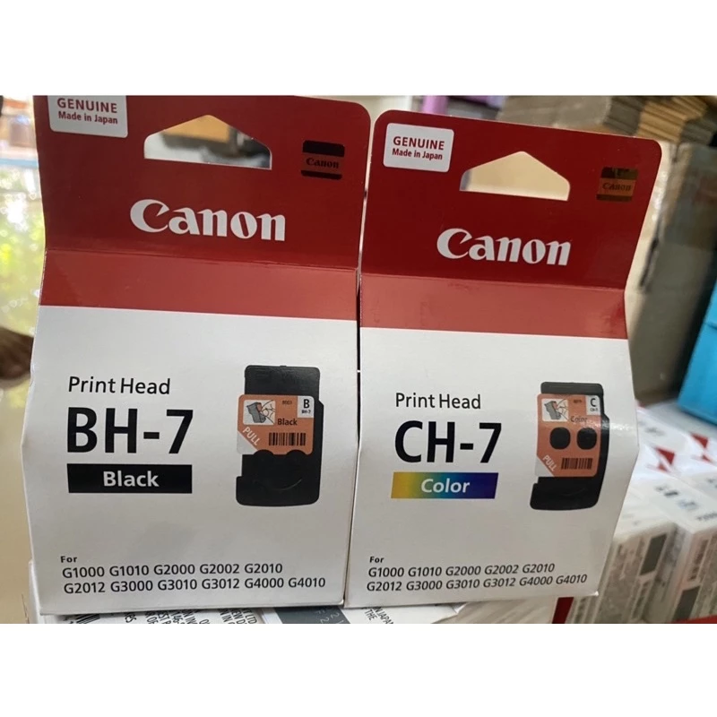 หัวพิมพ์ canon แท้💯ราคาถูกที่สุด คู่ละ G1000 G1010 G2000 G2012 G2010 G3000 G3010 G3012 G4000 G4010