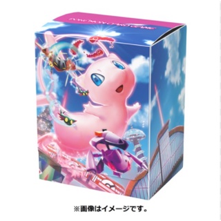 [Pokemon Japan]Deck Box - ลาย Daimax Mew ลิขสิทธิ์แท้ Pokémon Center กล่องใส่การ์ด, สลีฟ, โปเกมอนเซนเตอร์, โปเกมอน