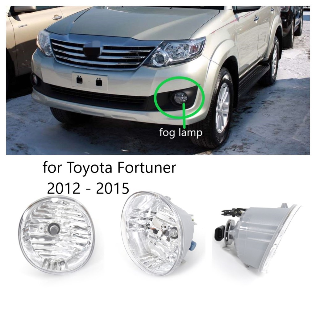ไฟตัดหมอก กันชนหน้า คุณภาพดี สําหรับ Toyota Fortuner 2012 2013 2014 2015