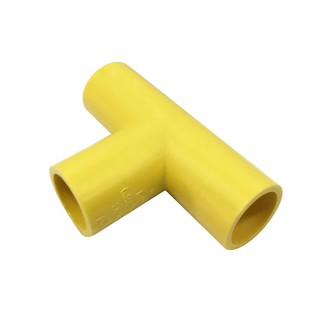 ข้อต่อสามทาง PVC SCG 3/8 นิ้ว สีเหลือง PVC TEE SOCKET SCG 3/8" YELLOW