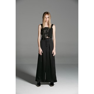 RAVISA by RAVISARA - E1 Trousers - กางเกงขายาว *Oversize Look* (Black)