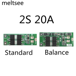 2 S 20 A 7 . 4 V 8 . 4 V 18650 คณะกรรมการป้องกัน / Bms Board มาตรฐาน / Balance 2S 20A 7.4V 8.4V