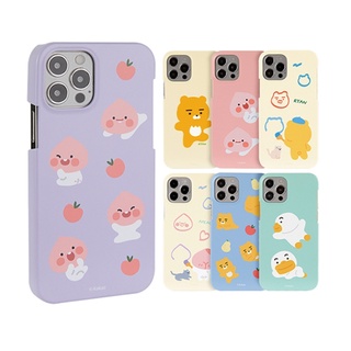 🇰🇷[Korean Kakao Friends Case ] Compatible for iPhone Samsung Galaxy Hard Slim Light Cute Lovely Made in Korea 11 Designs Casing