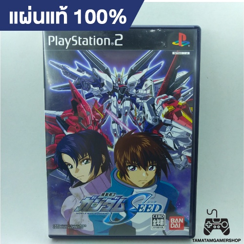 แผ่นแท้PS2 :Kidou Senshi Gundam Seed (Japan)มือสอง แผ่นเกมส์แท้ps2 Gundam Ps2
