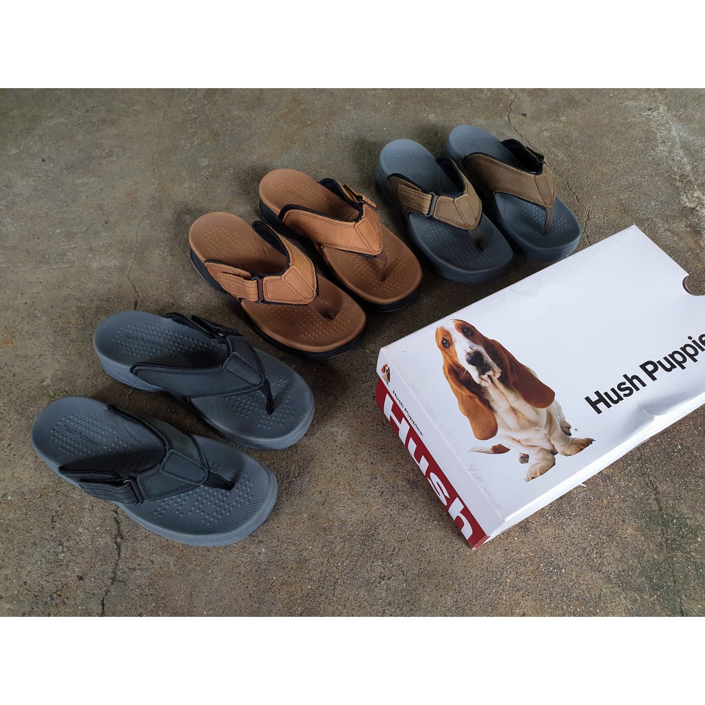 สินค้าดีราคาพิเศษ รองเท้าแตะ Hush Puppies ของแท้ 100 แต่ละค Shopee Thailand