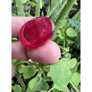 Synthetic Ruby 48 carats 18x23mm 1 pieces