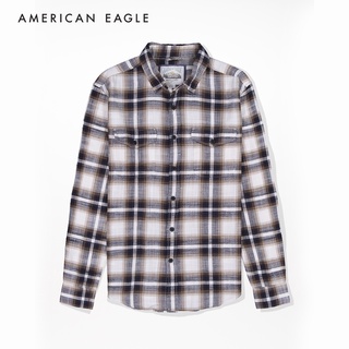 American Eagle Cozy Cabin Flannel เสื้อเชิ้ต ผู้ชาย  (EMSH 015-2202-106)