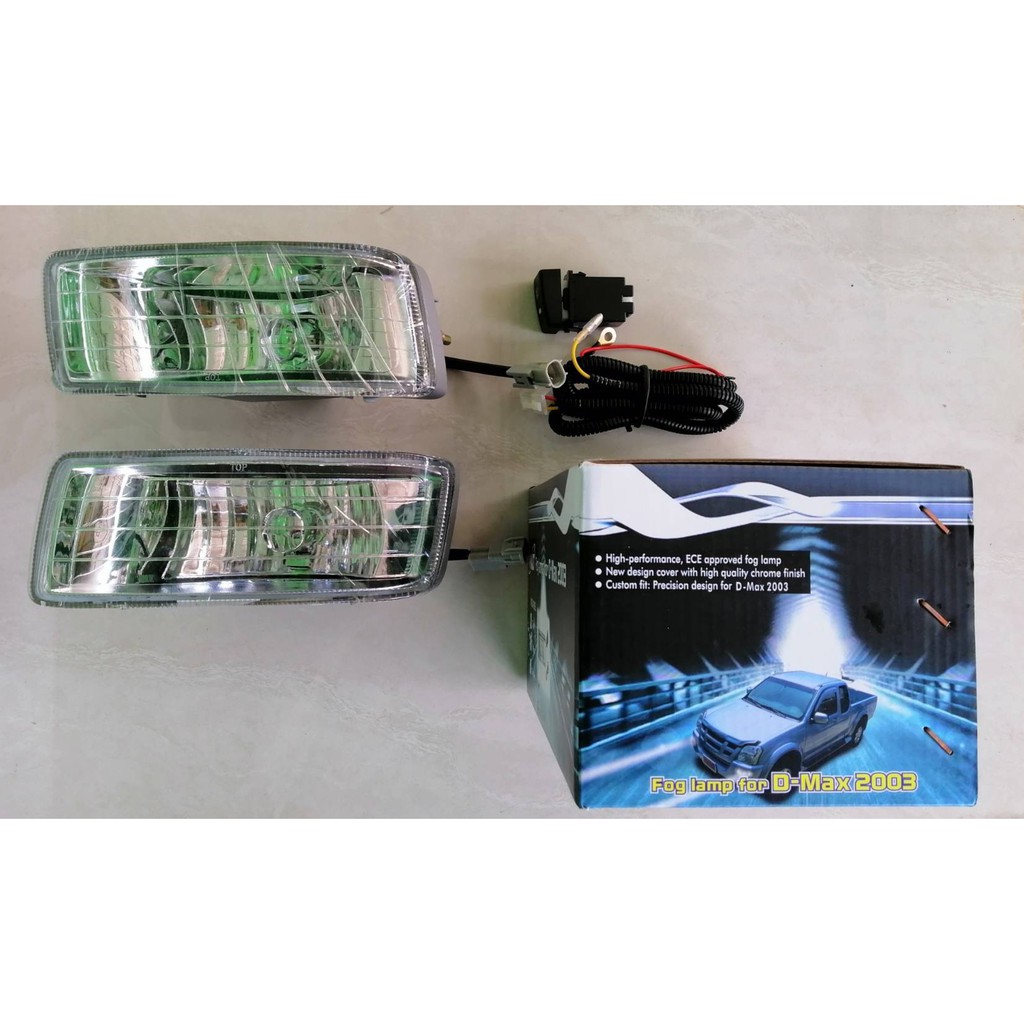 ไฟสปอร์ตไลท์ ISUZU D-MAX ปี2003 ไต้หวัน ราคาชุดละ 800บาท