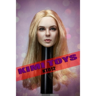 Kimi TOYS โมเดลฟิกเกอร์ 1:6 KT012 Girl Head Sculpt สําหรับฟิกเกอร์ผู้หญิง 12 นิ้ว