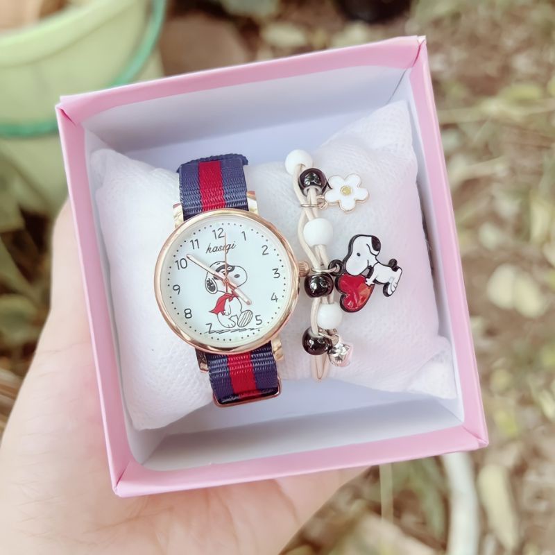 set นาฬิกาสนูปปี้ฟรีกำไรและกล่อง - รูปที่ 3