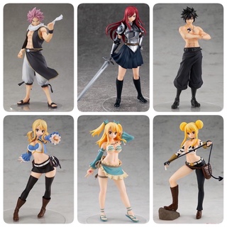 Pop up Parade - Fairy Tail (แฟรี่เทล ศึกจอมเวทอภินิหาร) - Gray/Lucy/Natsu/Erza (Scale1/10)(ของแท้)(มือ 1)(Lot Japan)