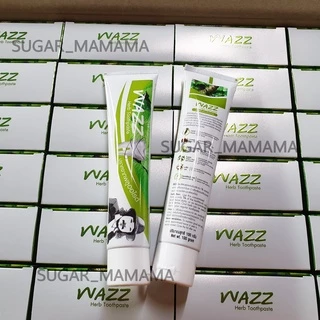 WAZZ ยาสีฟันป๋า ยาสีฟันสมุนไพร วาซ หมอนอกกะลา ยาสีฟันป๋าไม่มีฟลูโอไรด์ หมอนอกกะลา santimanadee สันติมานะดี