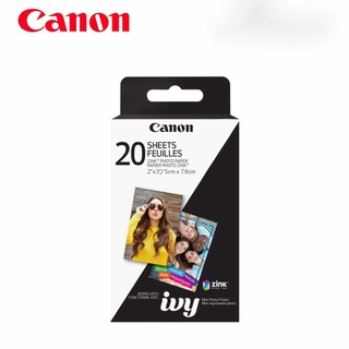 ถุงกระดาษใส่รูปภาพ Canon Zink สําหรับเครื่องพิมพ์ภาพถ่าย ขนาดเล็ก PV-123