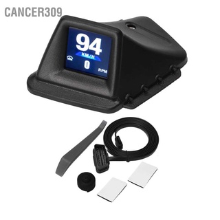 Cancer309 เครื่องวัดดิจิทัลแข่งรถ Obd2 Hd พร้อม Gps ระบบคู่ สําหรับรถยนต์