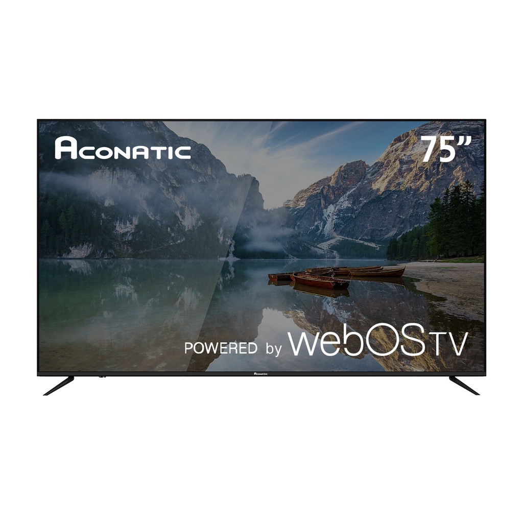 A0EF [2022 New Web OS TV] Aconatic LED Web OS TV 4K UHD ทีวี 75 นิ้ว รุ่น 75US200AN (รับประกัน 3 ปี)