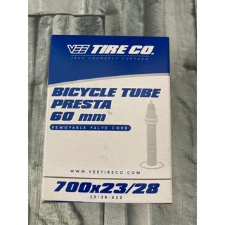 ยางใน vee tire 700x23/28 FV 60 mm จุกเล็ก