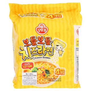 โอโตกิ ชีส ราเมน 4 ห่อ / ขายส่ง 10 แพ็ค  (Ottogi Cheese Ramen)