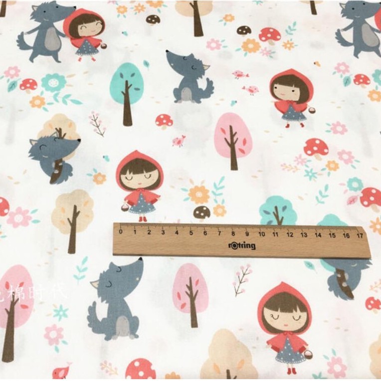 ผ้าคอตตอน 100% ทอทวิลคอตตอน ผ้าเมตร หน้ากว้าง1.6 เมตร ลายไดโนเสาร์ ลายรถ ลายเด็กผู้ชาย